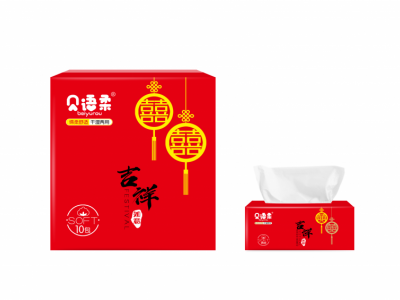 贝语柔干湿两用抽纸 棉柔舒适