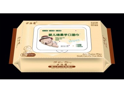 伊洛萌 婴儿棉柔手口湿巾