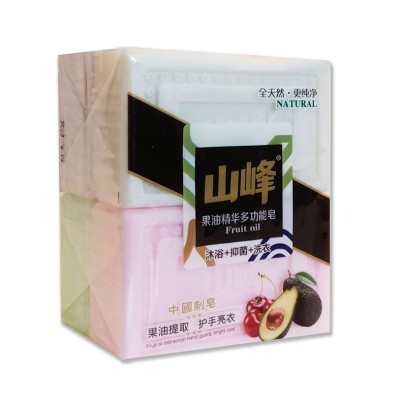 山峰果油精华多功能皂（沐浴＋抑菌＋洗衣）