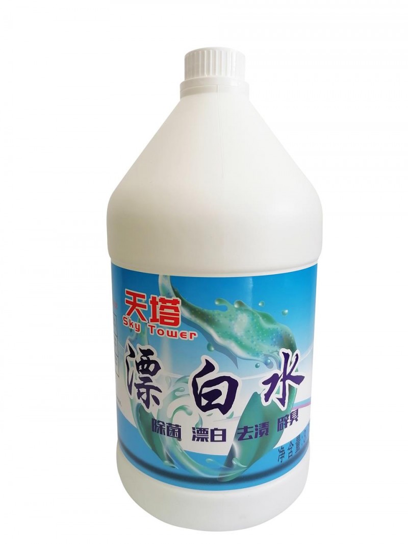 天塔加仑桶漂白水