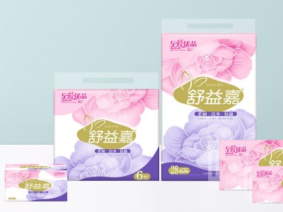 舒益嘉牡丹系列 原生木浆抽纸