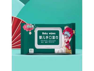 柔肤雅婴儿手口湿巾|山东湿巾厂家