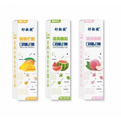 舒敏健口香糖味牙膏