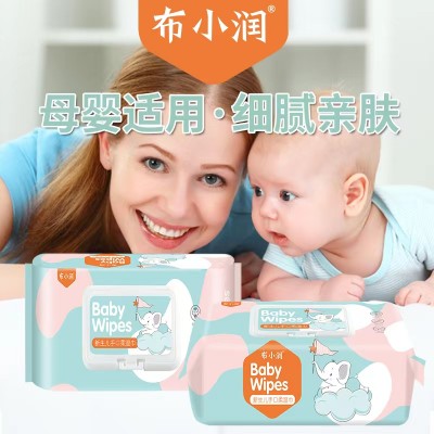布小润新生儿手口柔湿巾