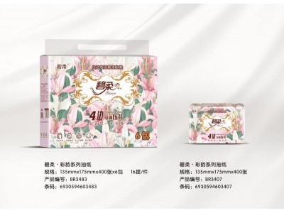 碧柔·彩韵系列抽纸