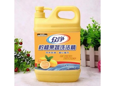 众净 柠檬果蔬洗洁精