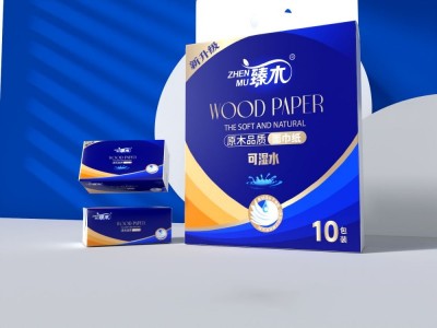 恒信臻木可湿水面巾纸
