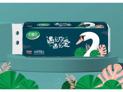 柠檬茶 可湿水卫生纸