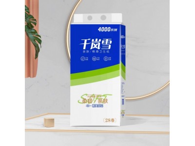 千岚雪 可湿水 卫生纸
