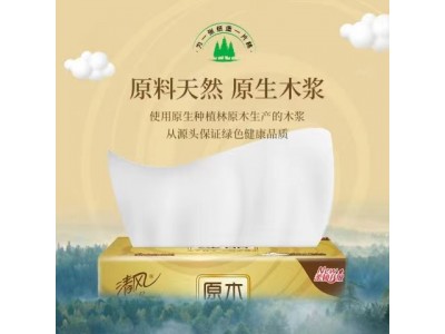 清风 卫生纸抽
