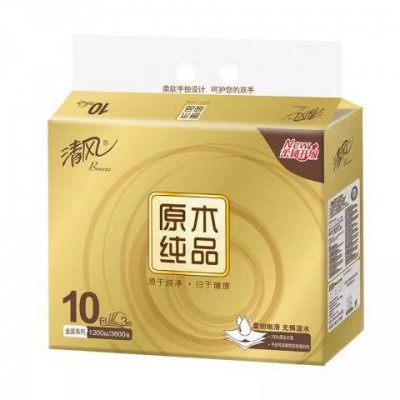 清风 卫生纸抽