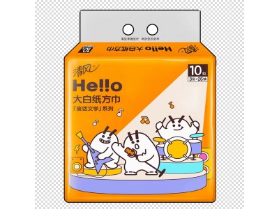 清风 方巾纸