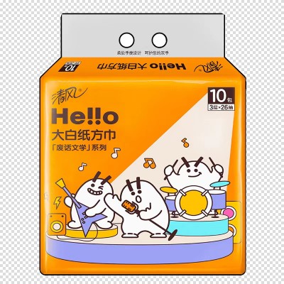 清风 方巾纸