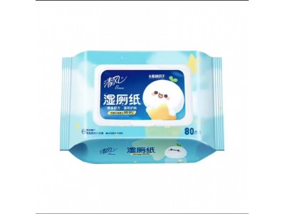 清风 湿厕纸