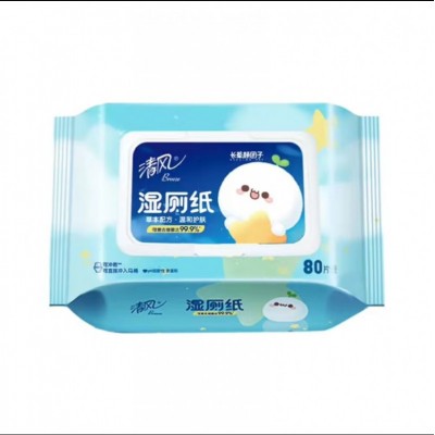 清风 湿厕纸