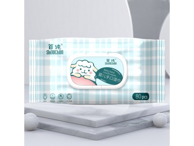 首纯 婴儿手口湿巾