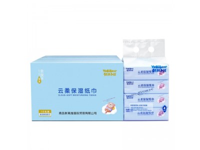 优比小熊 云柔保湿纸巾