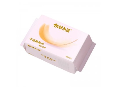 优比小熊 干湿两用棉柔巾