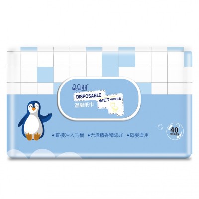 朵朵羽 湿厕纸巾