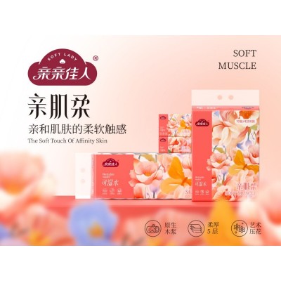 亲亲佳人 可湿水卫生纸