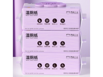 青蛙公主 干湿两用棉柔巾