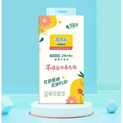 茁儿乐可湿水卫生卷纸