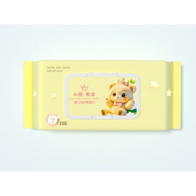 小熊麦宝 婴儿纯水柔湿巾