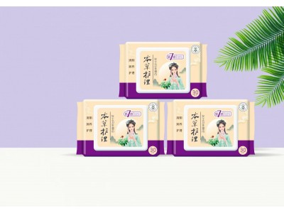 第7感 草本护理女士卫生湿巾