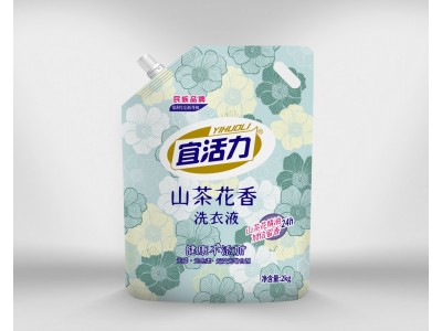 宜活力 山茶花香洗衣液