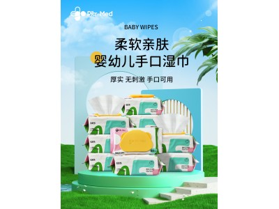 婴幼儿手口湿巾