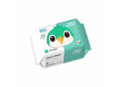 靓肤 金银花卫生湿巾