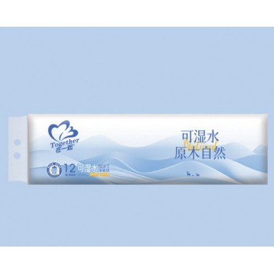 华邦 在一起可湿水卫生卷纸