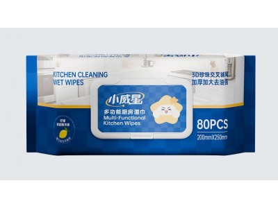 小威星 多功能厨房湿巾