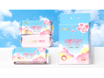 樱花日记 柔樱洁面巾