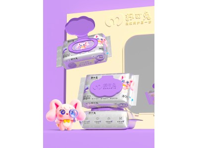 舒可兔 婴儿手口柔湿巾