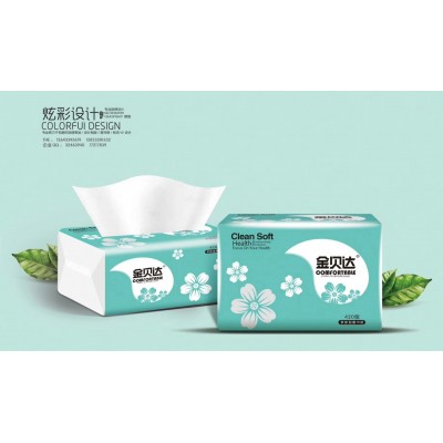 金贝达 抽取式亲肤型面巾纸