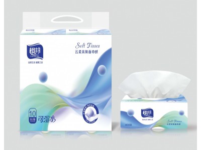 栩邦 云感柔肤面巾纸