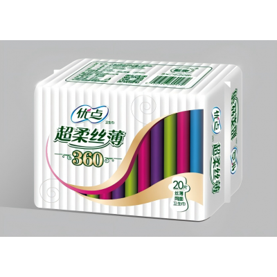 优点 超柔丝薄卫生巾