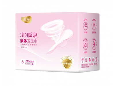 秘羽 3D瞬吸液体卫生巾