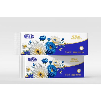 福悦森 可湿水卫生卷纸