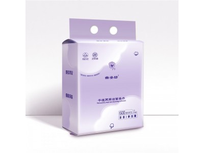 曲姿坊 干湿两用洁面柔巾