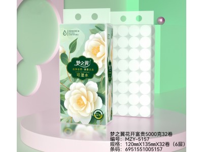 梦之翼 可湿水卫生卷纸