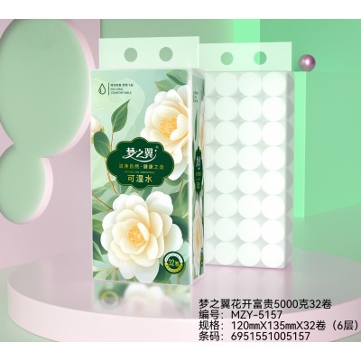 梦之翼 可湿水卫生卷纸