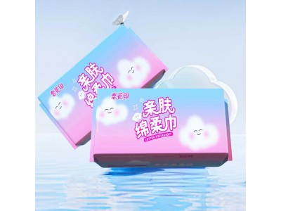 元泰 恋花印亲肤绵柔巾