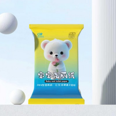 元泰 恋花印宝宝湿厕纸