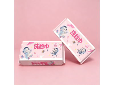 元泰 恋花印洗脸巾