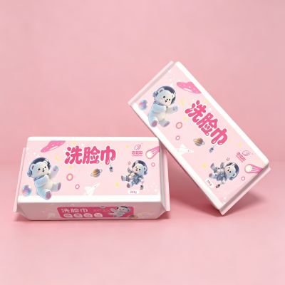 元泰 恋花印洗脸巾