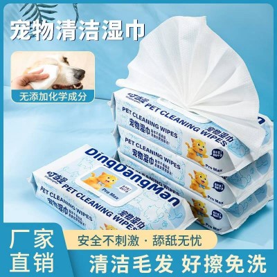 宠物清洁湿巾