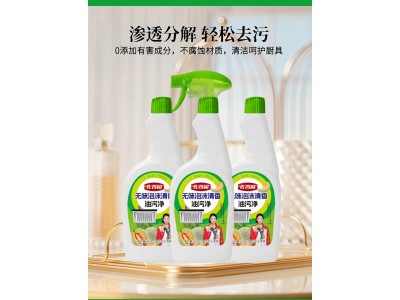佐香园 无味泡沫清香油污净