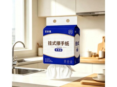百家惠 悬挂式擦手纸